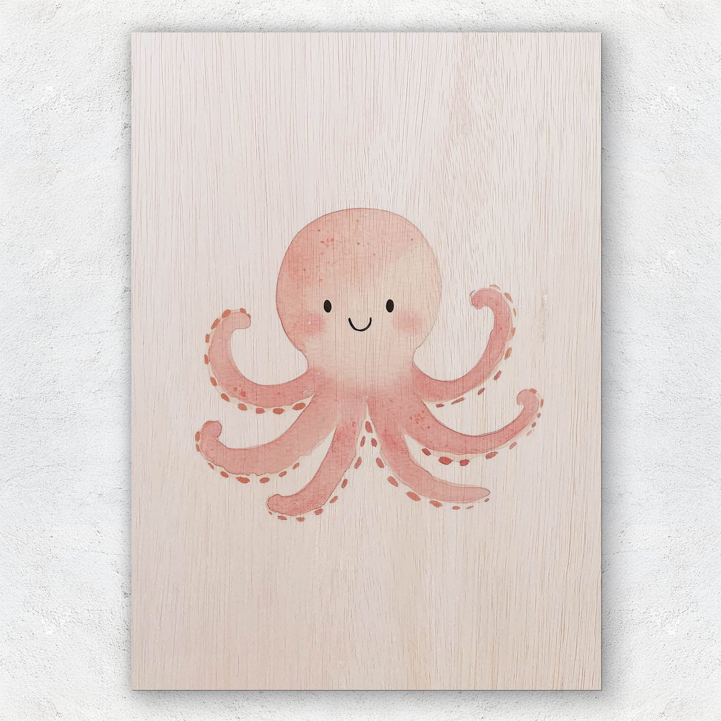 Cute Pink Octopus