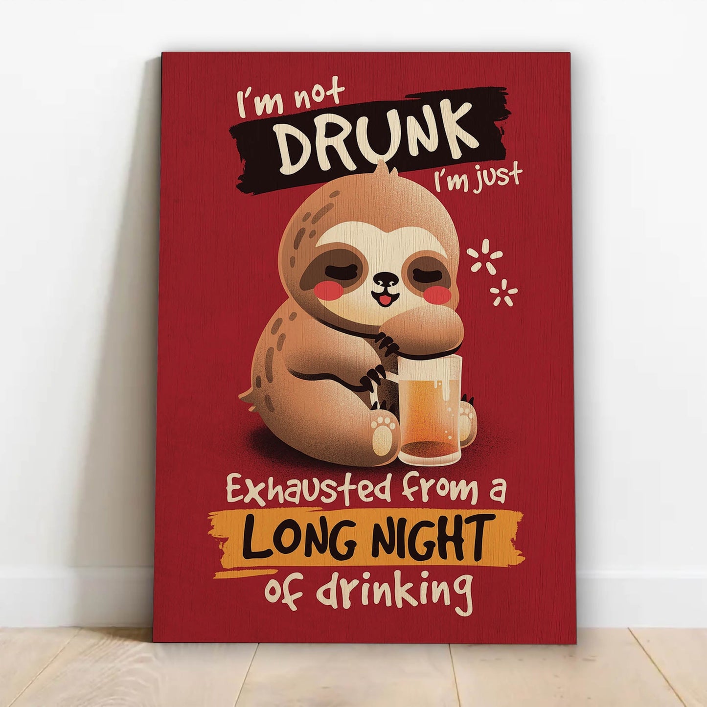 Drunk Sloth