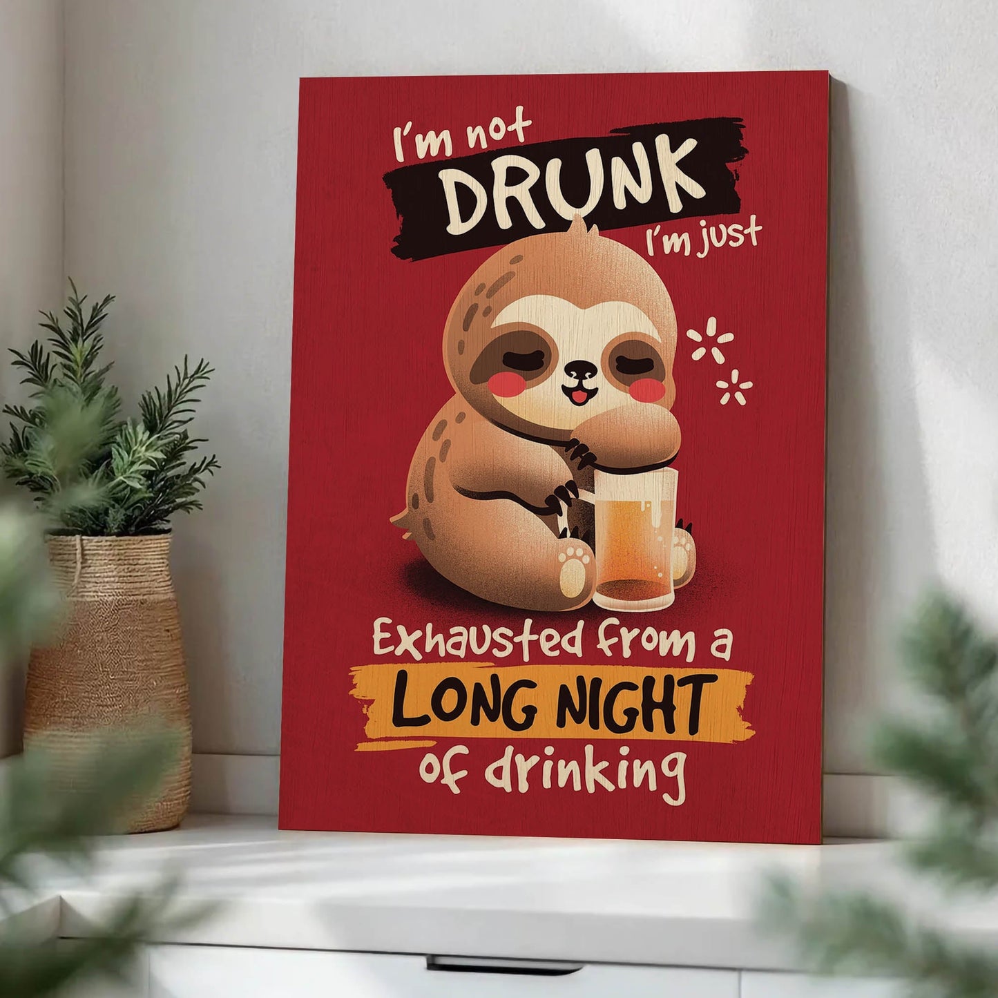 Drunk Sloth