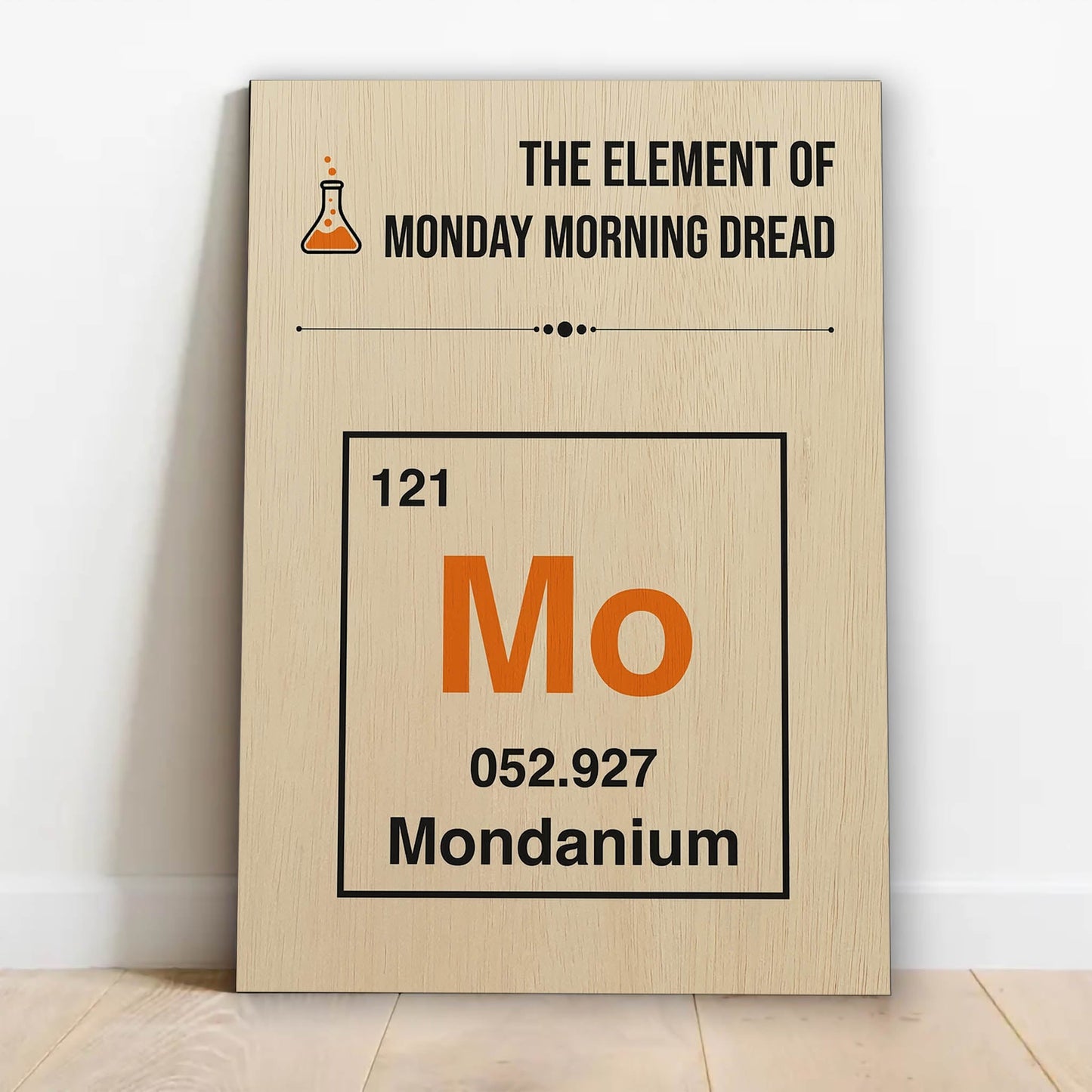 Element of Monday Morning Dread