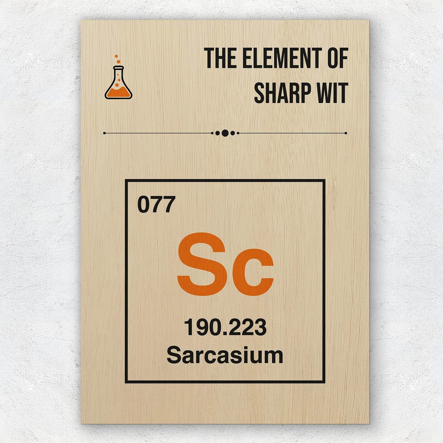 Element of Sharp Wit