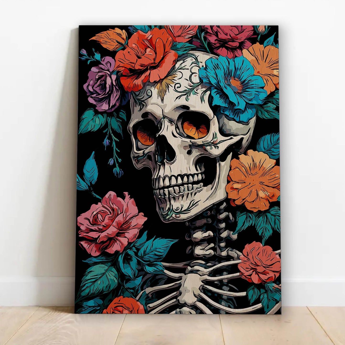 Floral Skeleton