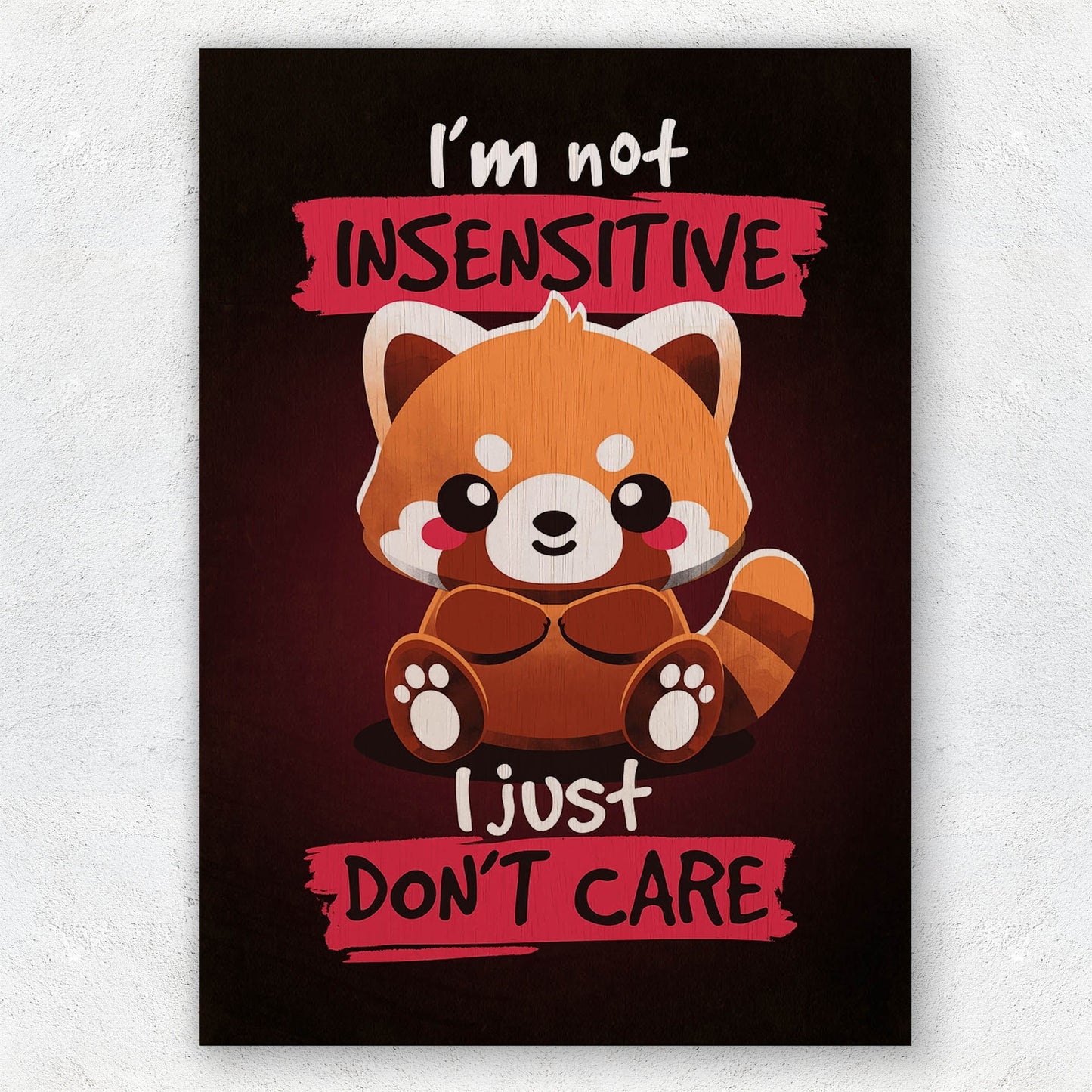 Insensitive Red Panda