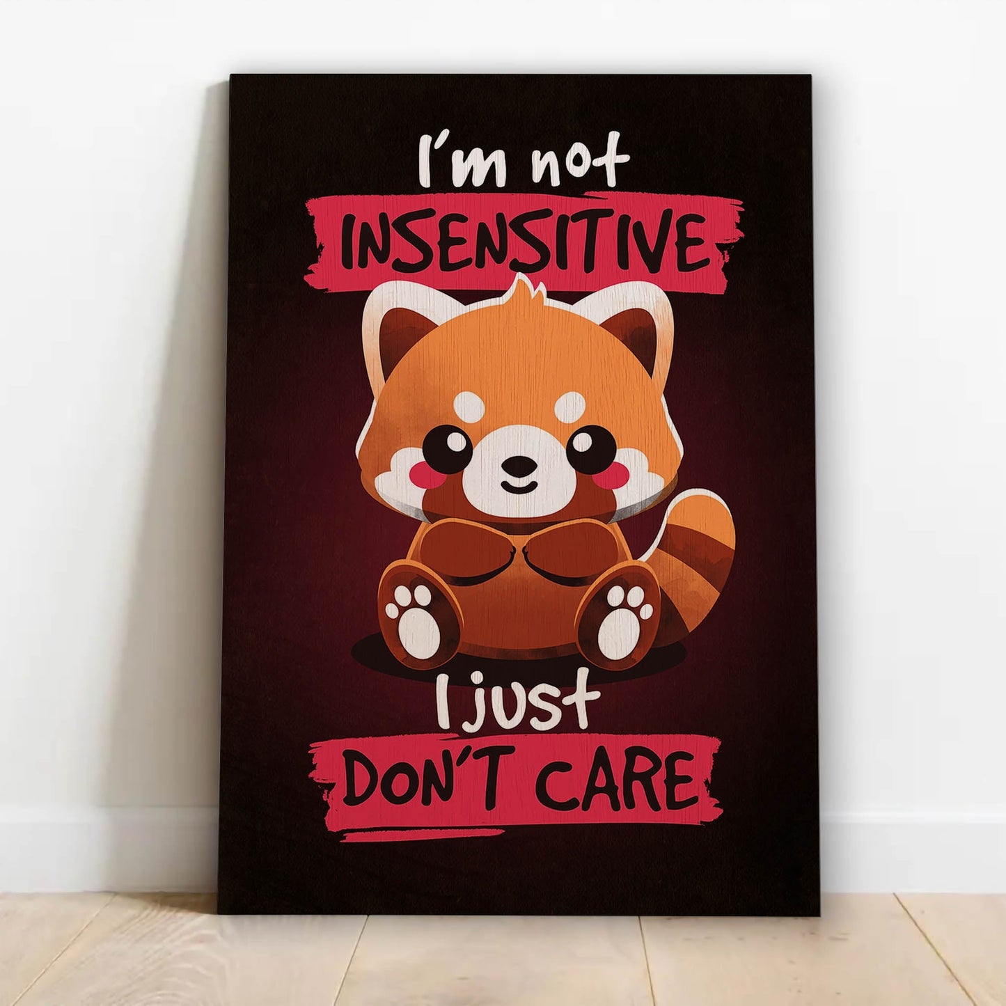 Insensitive Red Panda