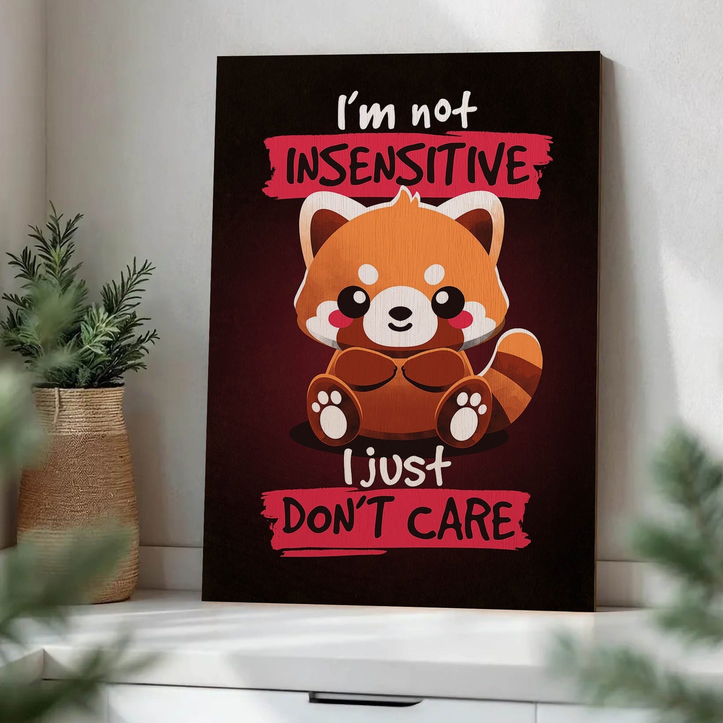 Insensitive Red Panda