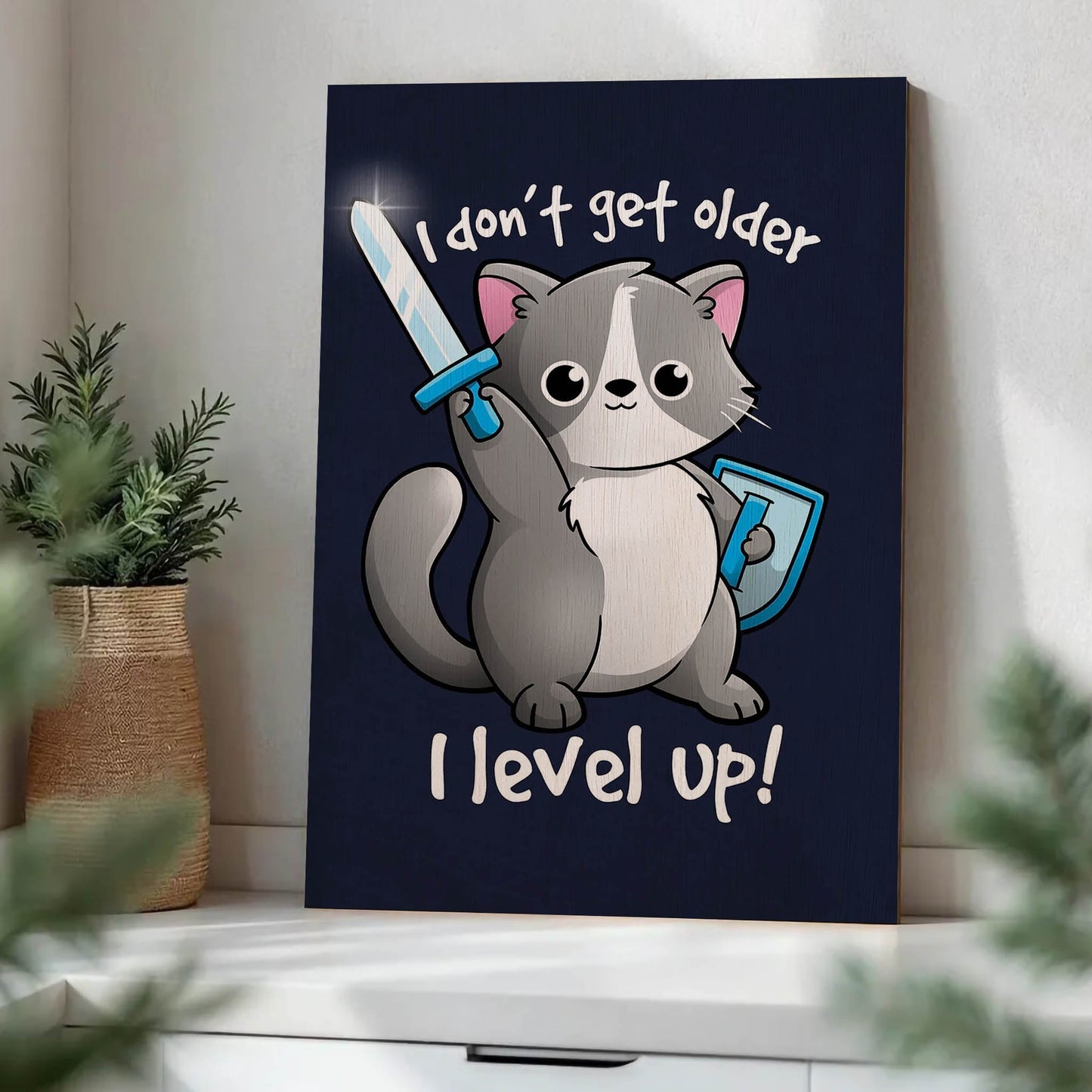 Level Up Cat