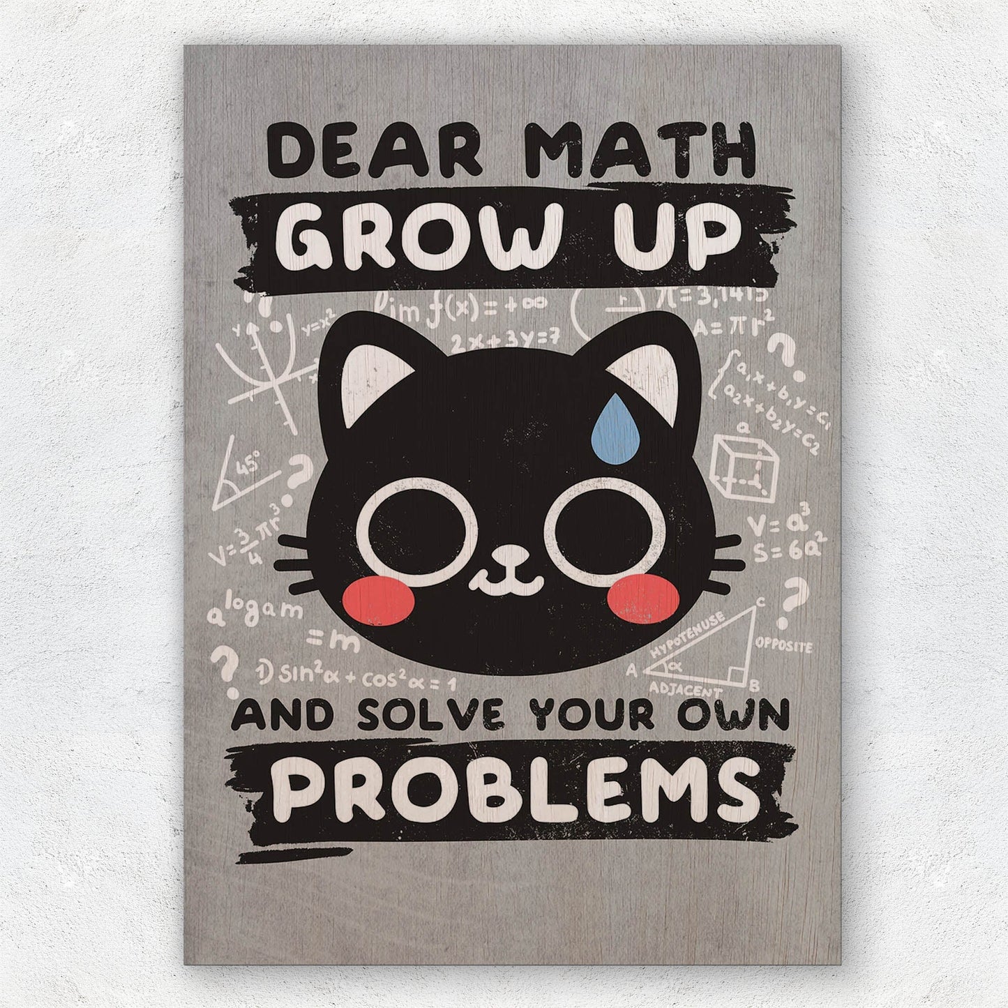Math Confused Cat