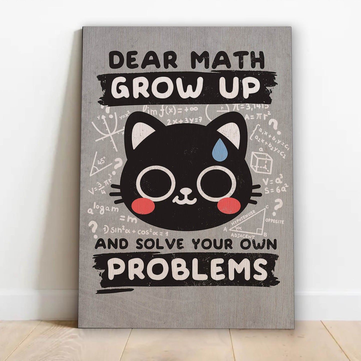 Math Confused Cat