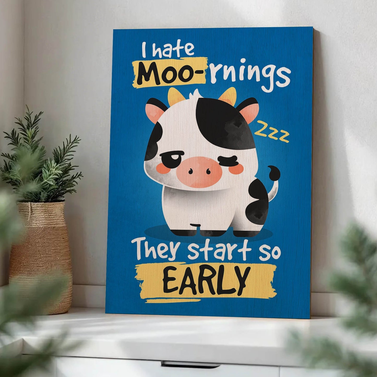 Morning Cow