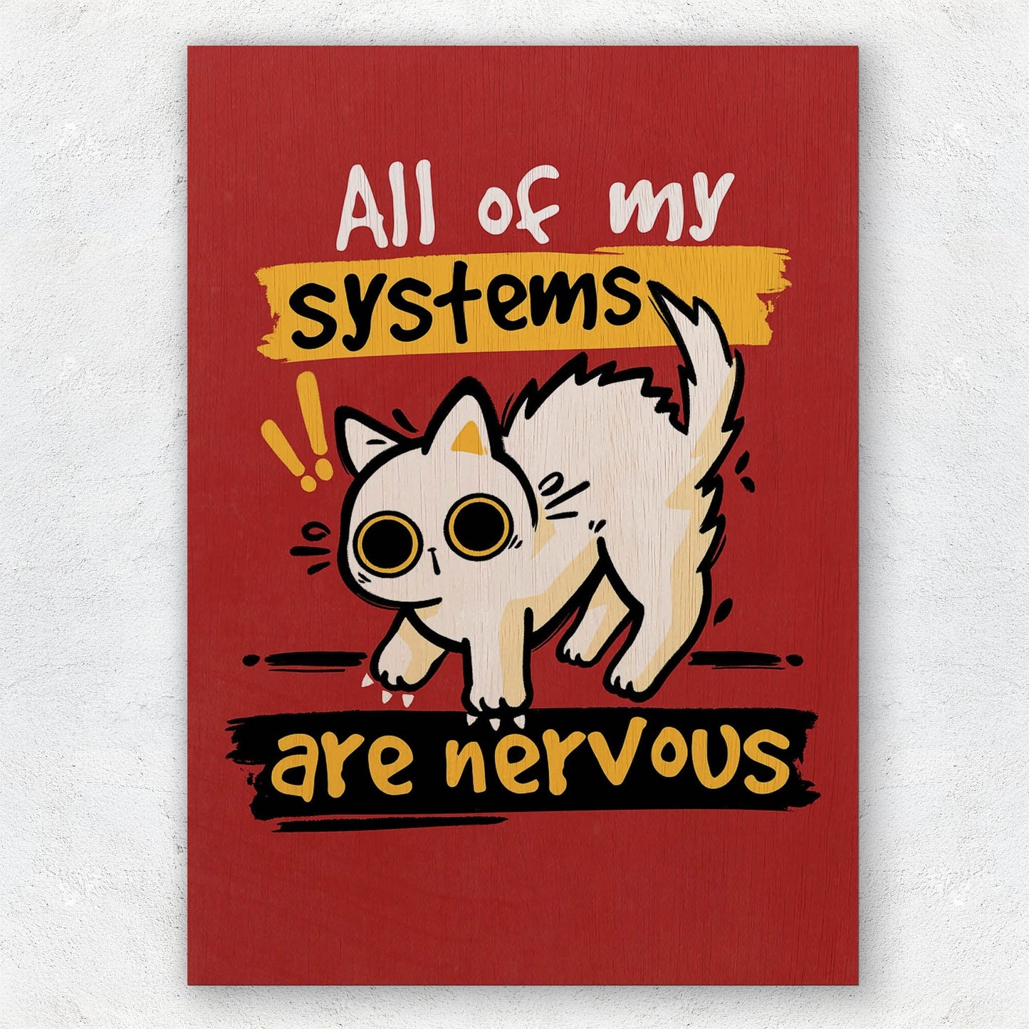 Nervous Cat