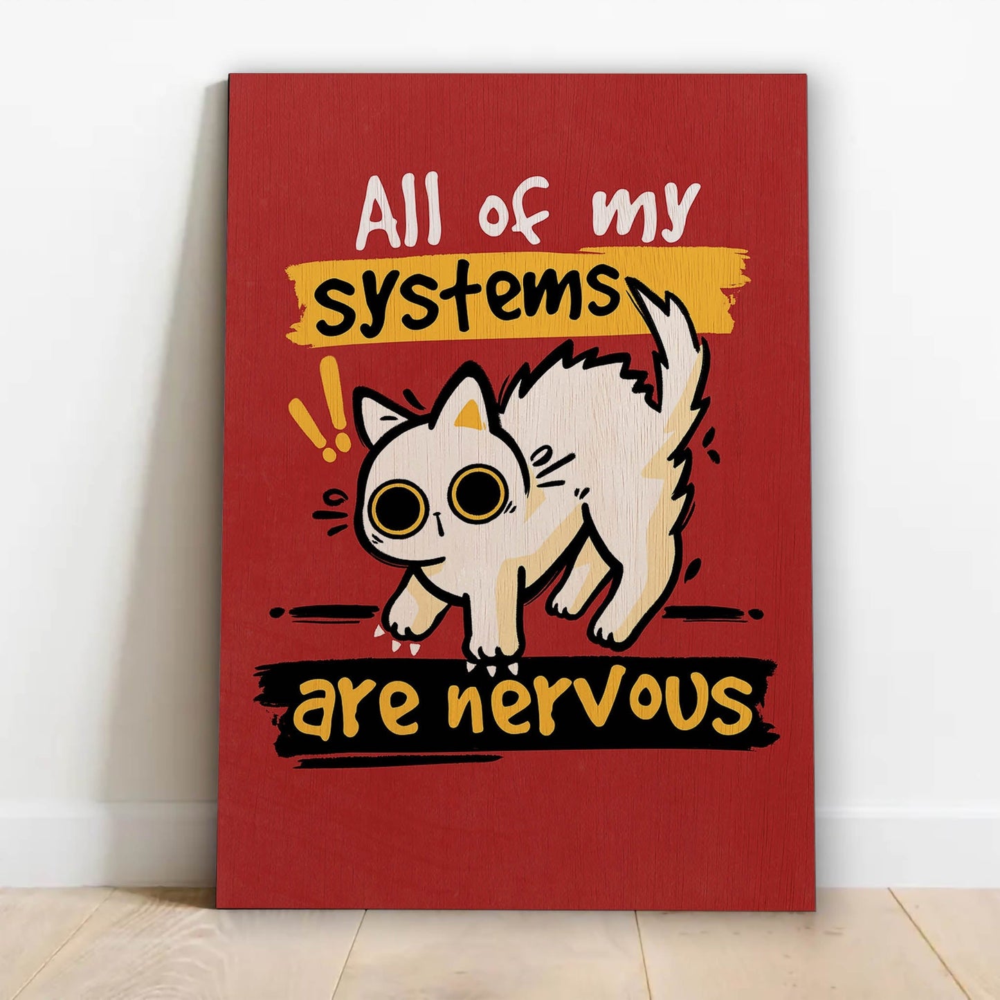 Nervous Cat