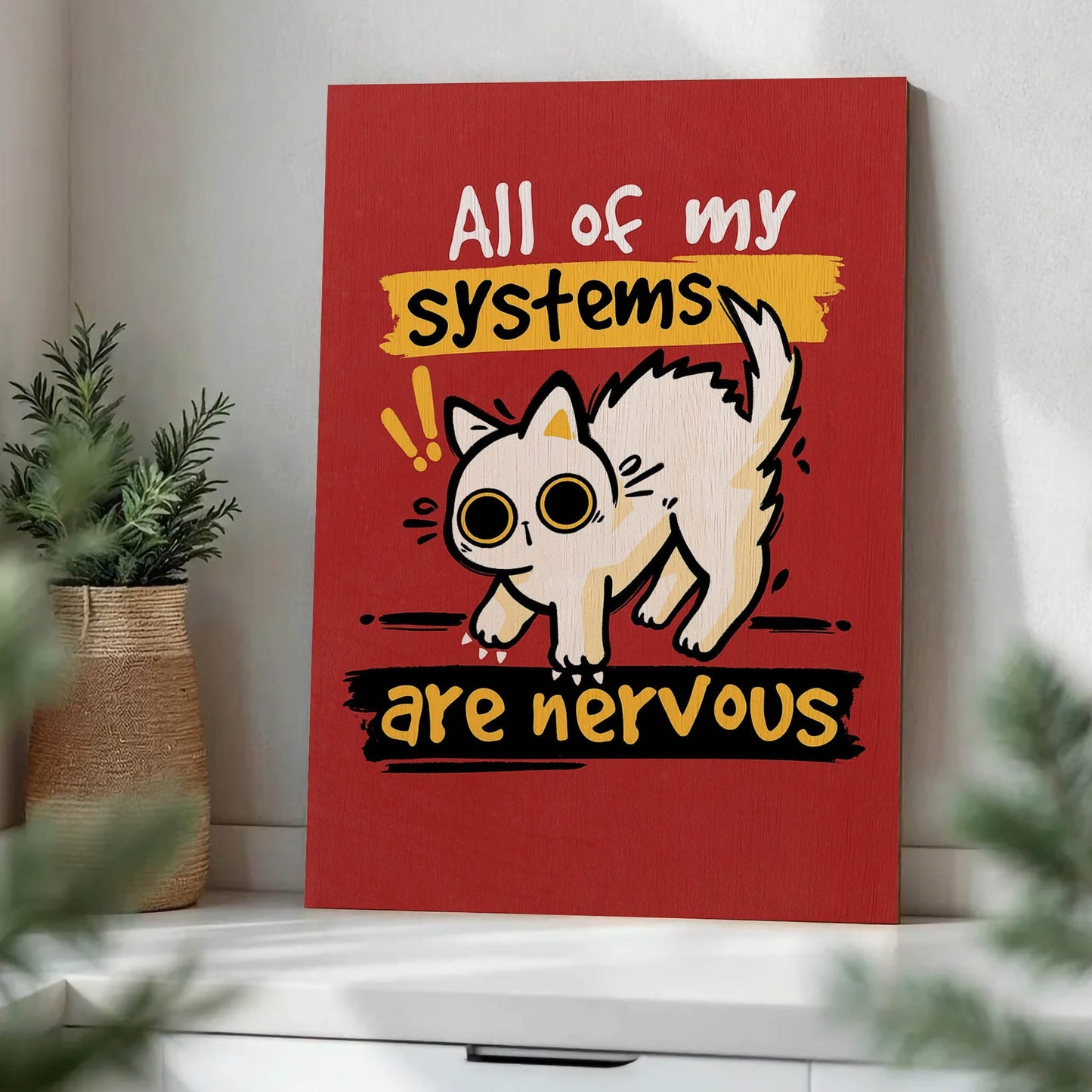 Nervous Cat