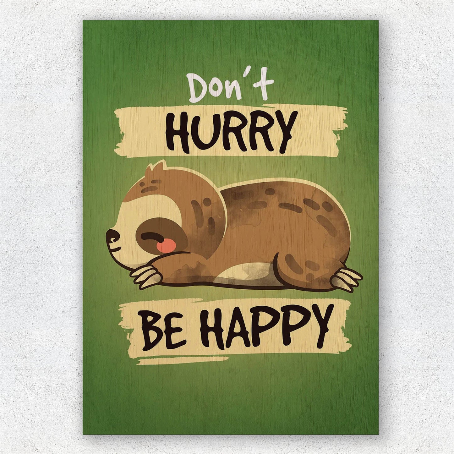 No Hurry Sloth