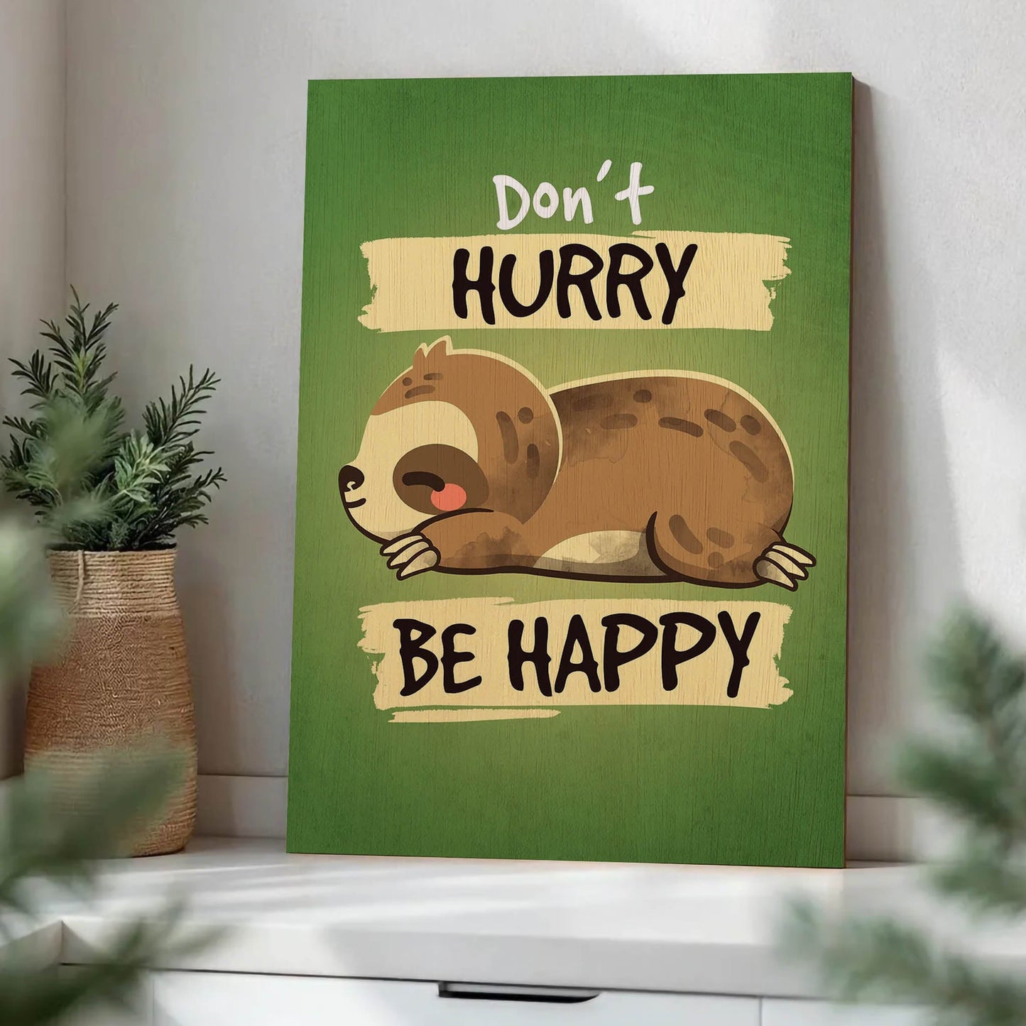 No Hurry Sloth