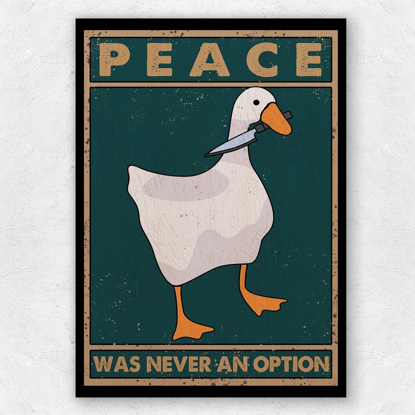 Peace Was Never An Option