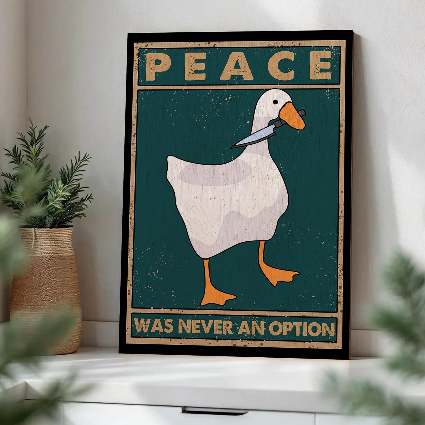 Peace Was Never An Option