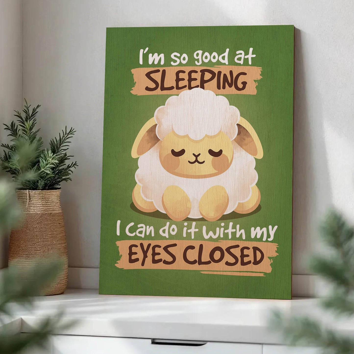 Sleeping sheep