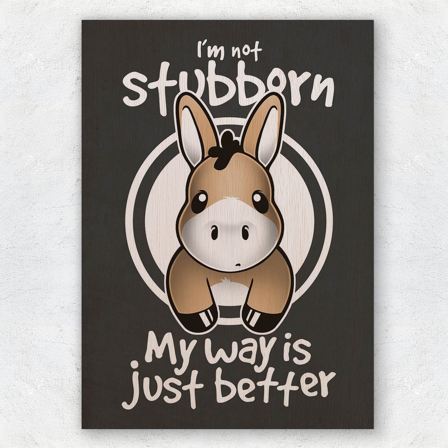 Stubborn Mule