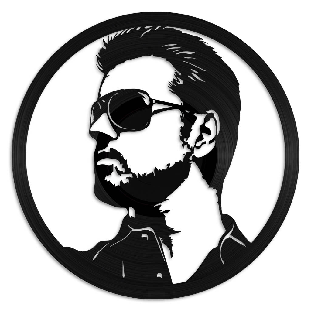 アート・デザイン・音楽 michael bevilacqua vinyl distraction George Michael Vinyl Record Art – Gift for Music Lovers – Revamped