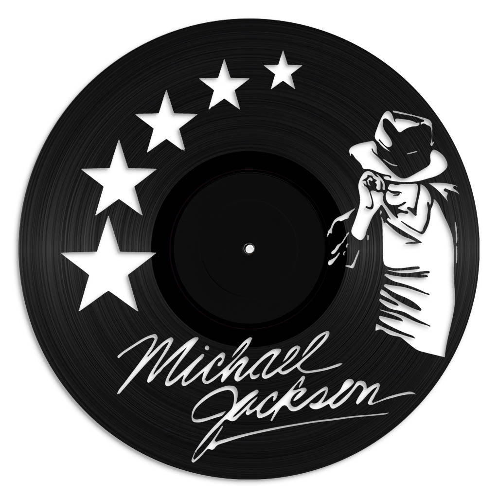 Michael Jackson Vinyl Record Art – Record Wall Art – Revamped Records
