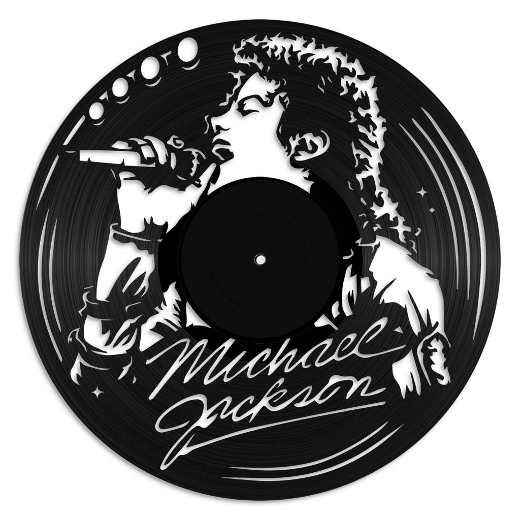 Michael Jackson Vinyl Record Art – Music Wall Art – Revamped Records