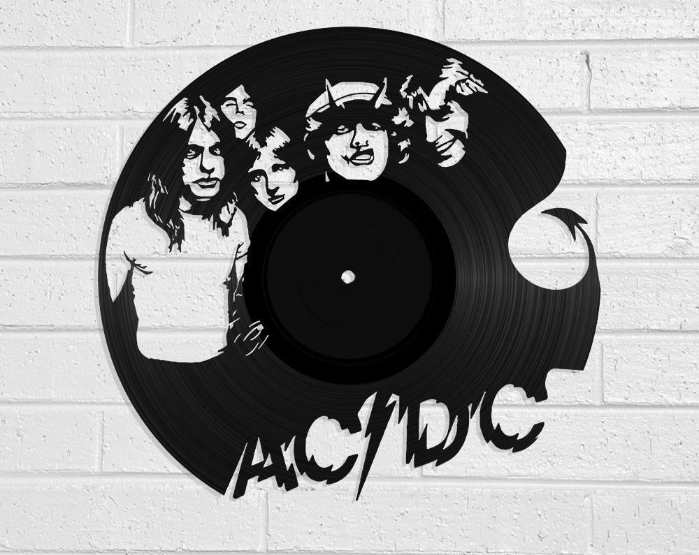 AC/DC - revamped-records - vinyl-record-art - nz-made