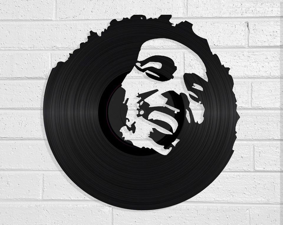 Bob Marley - revamped-records - vinyl-record-art - nz-made