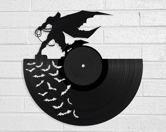 Batman - revamped-records - vinyl-record-art - nz-made