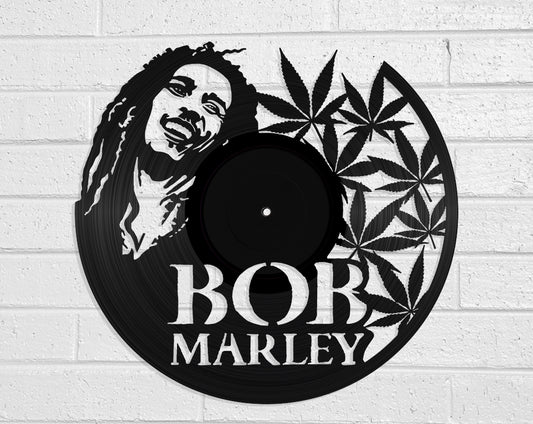 Bob Marley - revamped-records - vinyl-record-art - nz-made