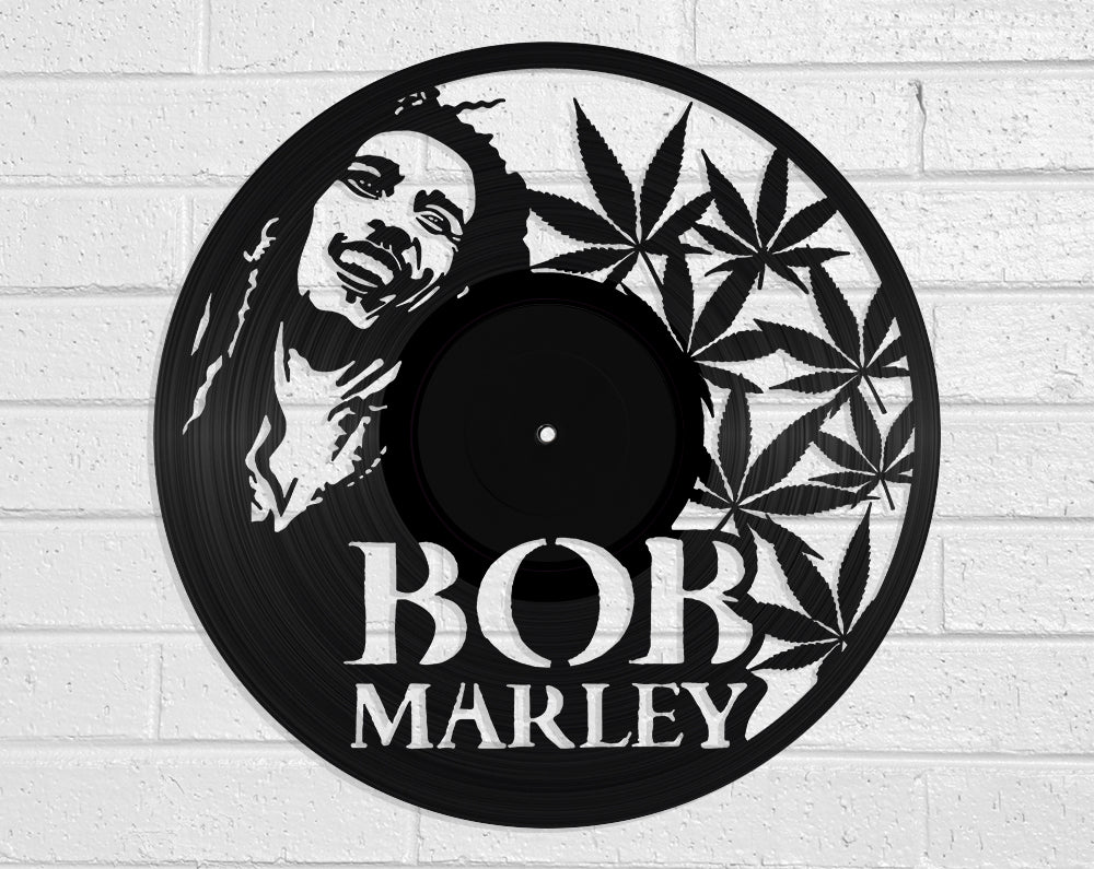 Bob Marley - revamped-records - vinyl-record-art - nz-made