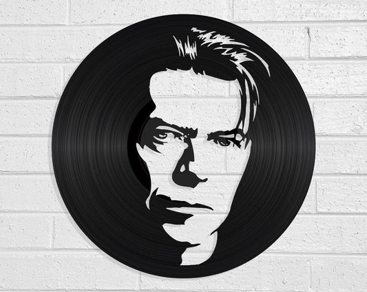 David Bowie - revamped-records - vinyl-record-art - nz-made