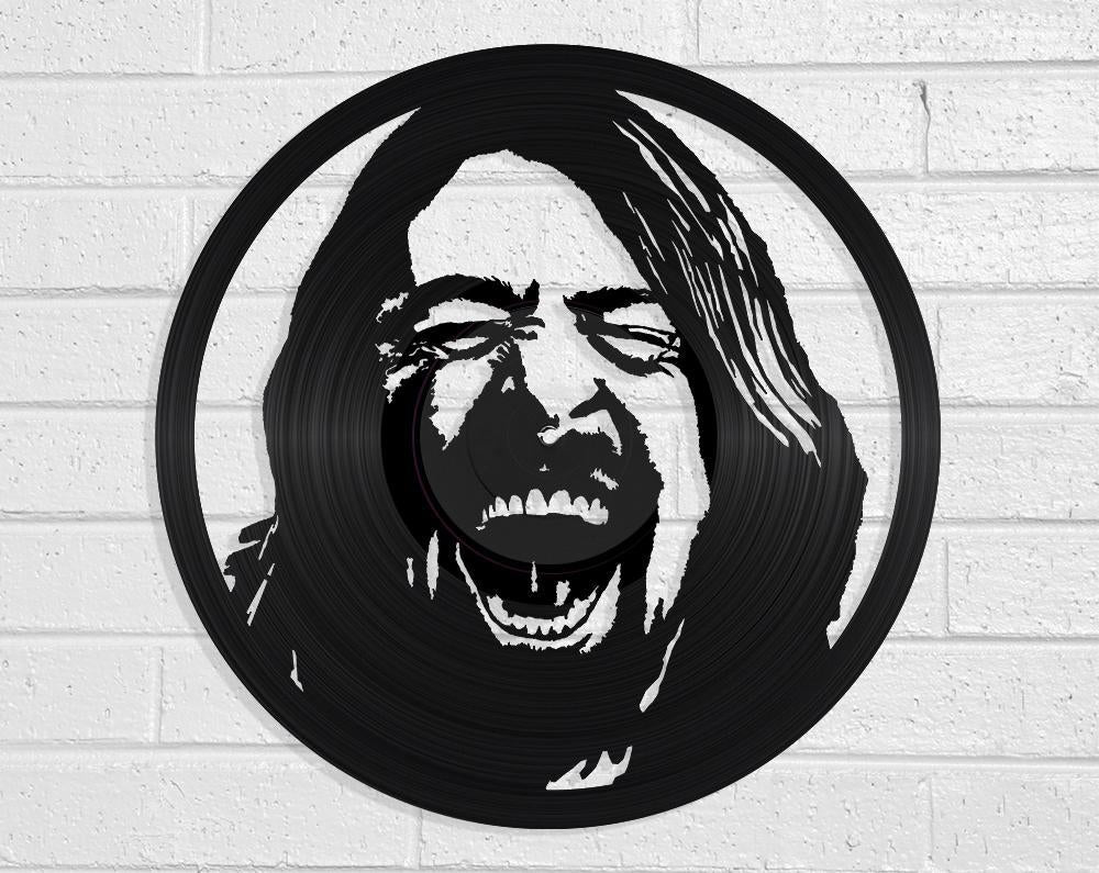 Dave Grohl - revamped-records - vinyl-record-art - nz-made