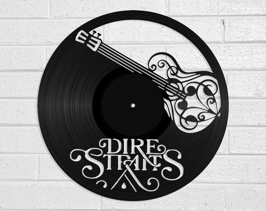 Dire Straights - revamped-records - vinyl-record-art - nz-made