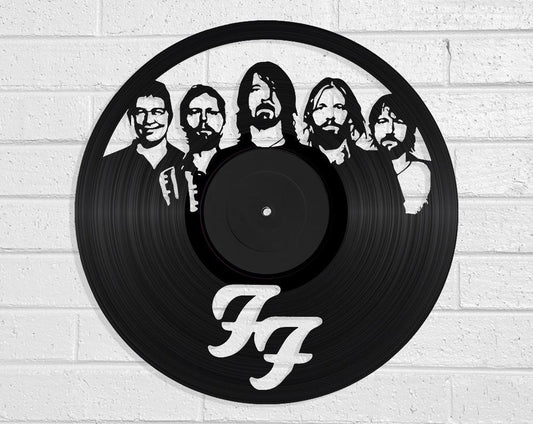 Foo Fighters - revamped-records - vinyl-record-art - nz-made