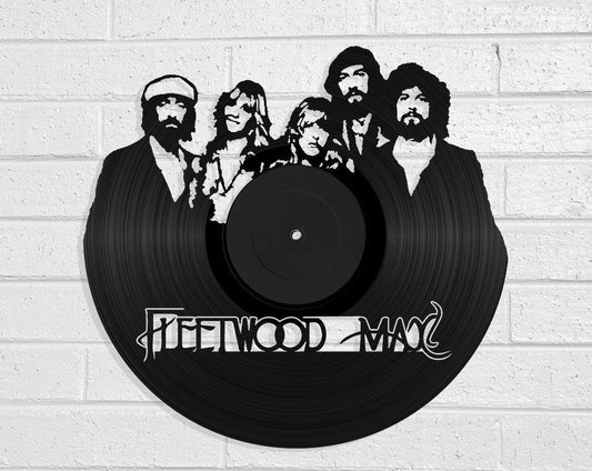Fleetwood Mac - revamped-records - vinyl-record-art - nz-made