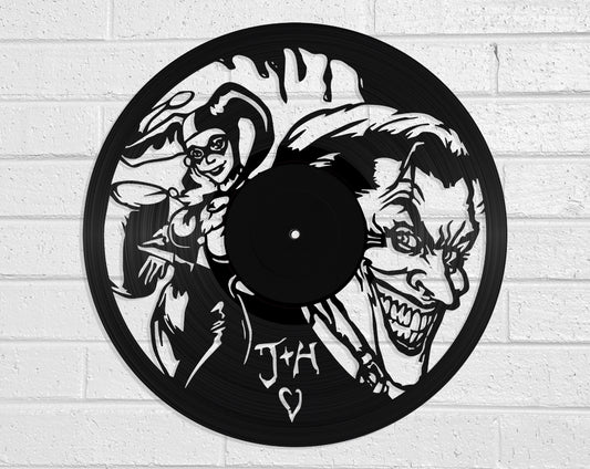 Joker & Harley - revamped-records - vinyl-record-art - nz-made