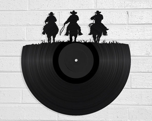 Horsemen - revamped-records - vinyl-record-art - nz-made