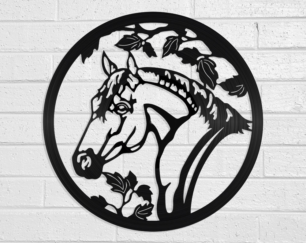 Horse - revamped-records - vinyl-record-art - nz-made