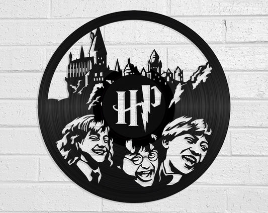 Harry Potter - revamped-records - vinyl-record-art - nz-made