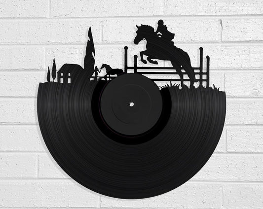 Horse Rider - revamped-records - vinyl-record-art - nz-made