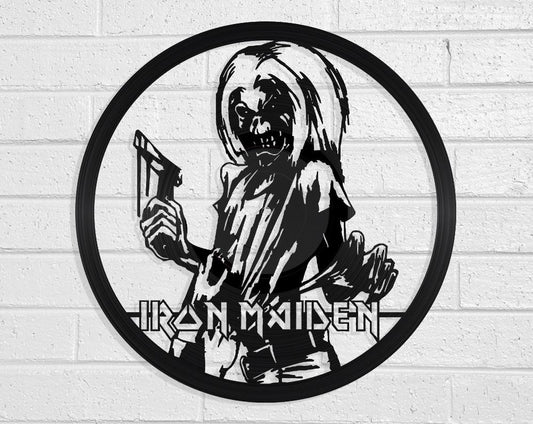 Iron Maiden - revamped-records - vinyl-record-art - nz-made