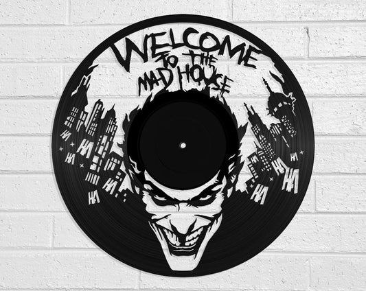 Joker - revamped-records - vinyl-record-art - nz-made