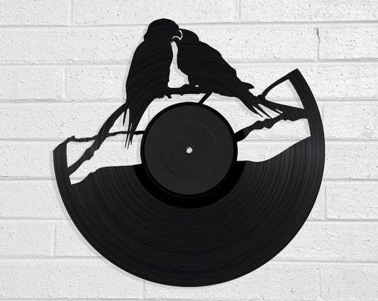 Kea Couple - revamped-records - vinyl-record-art - nz-made