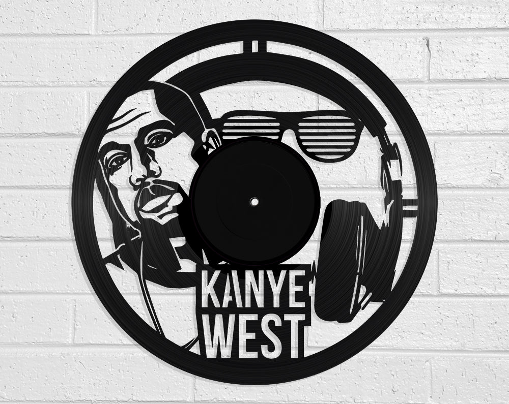 Kanye West Vinyl Record Art By Revamped Records