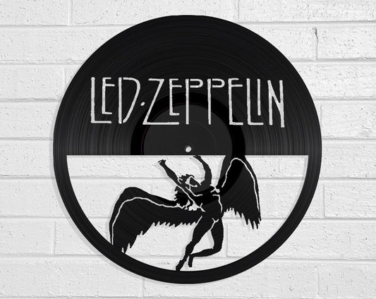 Led Zeppelin - revamped-records - vinyl-record-art - nz-made