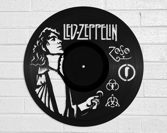 Led Zeppelin - revamped-records - vinyl-record-art - nz-made