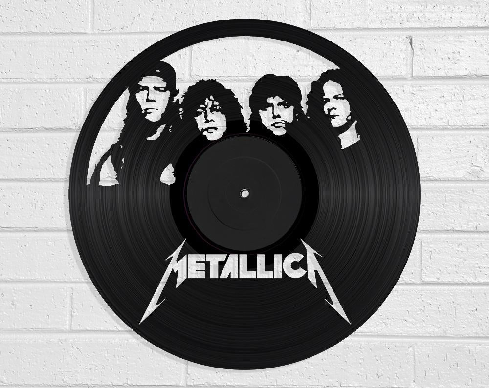Metallica Vinyl Record Art By Revamped Records