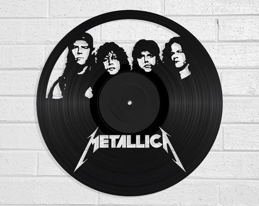 Metallica - revamped-records - vinyl-record-art - nz-made
