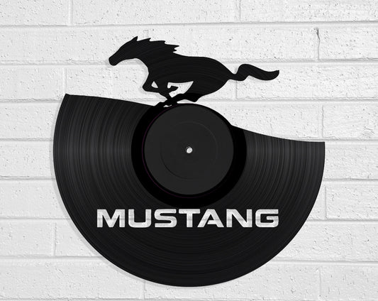 Mustang - revamped-records - vinyl-record-art - nz-made