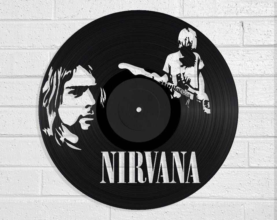 Nirvana Vinyl Record Art By Revamped Records